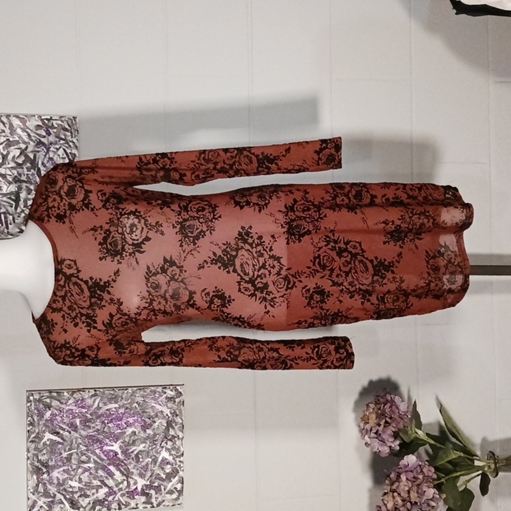 Sheer Iris dress